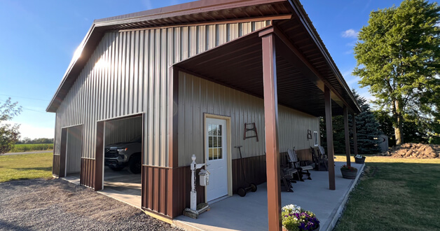 Image pole barn