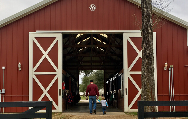 Image pole barn